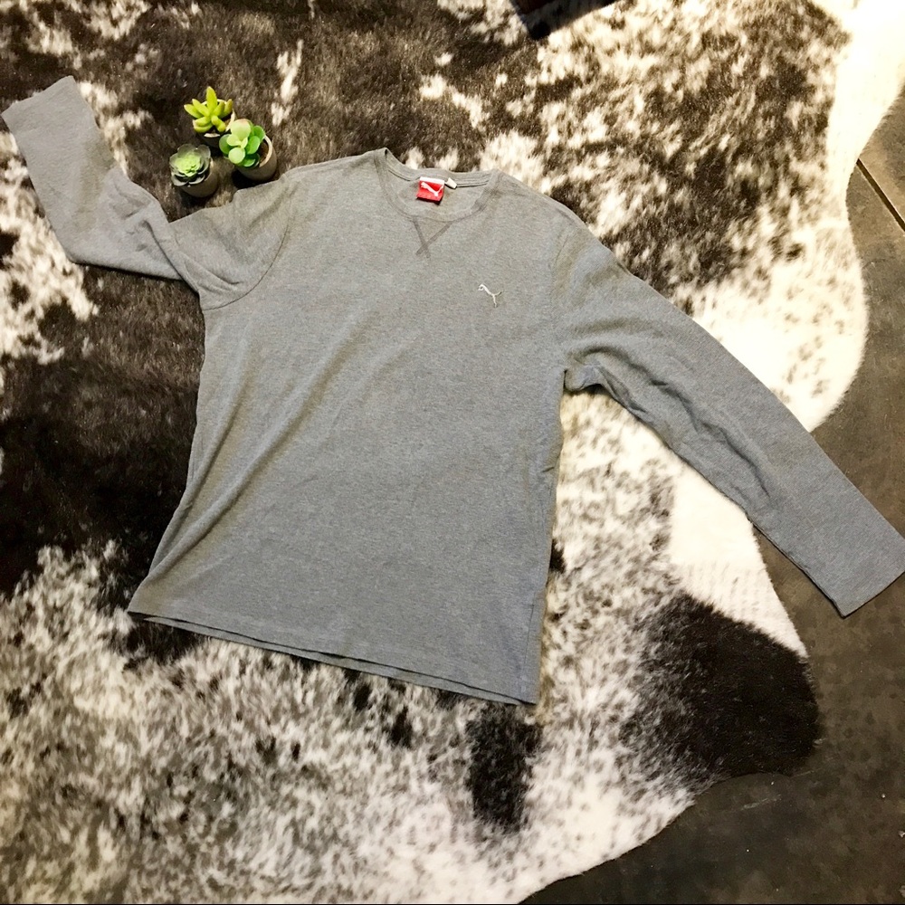 PUMA Thermal Long Sleeve Lifestyle T-Shirt - Picture 1 of 8